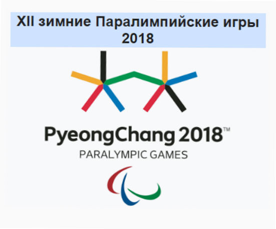 Эмблема паралимпиады в Пхенчхане