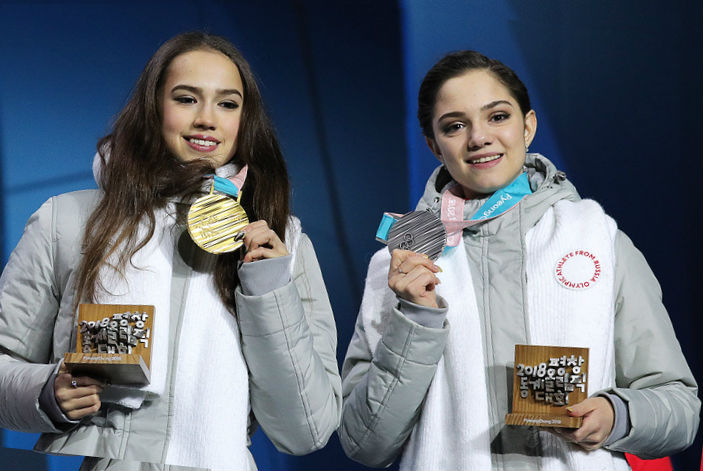 Чемпионки олимпиады 2018